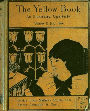 der Deckel des gelben Buch 1894