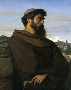 Un penseur, un jeune moine romain