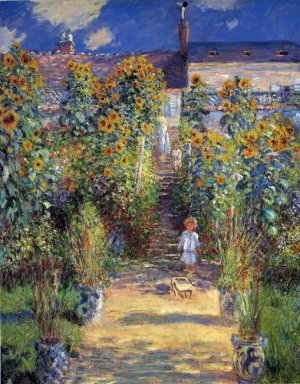 Le jardin de l\'artiste à Vétheuil