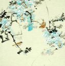 Oiseaux et fleurs - Peinture chinoise