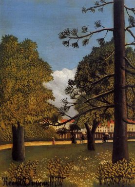 Vista di Parc de Montsouris 1895