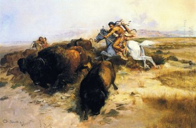 Caça do búfalo