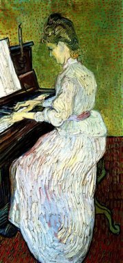Marguerite Gachet aan de Piano 1890 1