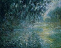 Morgon på Seinen In The Rain 1898