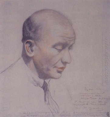 Retrato de F F Notgaft 1921
