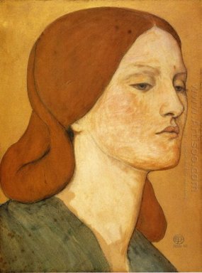 Portrait d\'Elizabeth Siddal 1865
