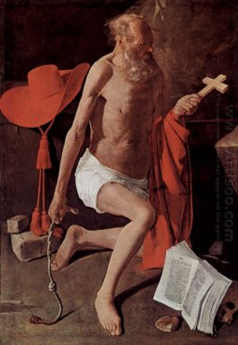 Repenting Of St Jerome Also Called St Jerome With Cardinal Hat 1
