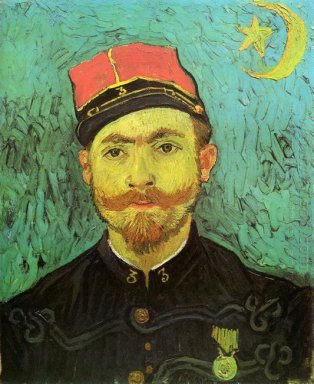 Portrait Of Milliet Kedua Lieutnant Of The Zouaves 1888