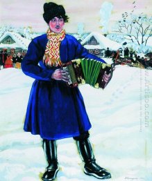 Pannkaka tisdag i en by Maslenitsa 1916
