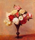 Rosen in einer Vase 1888
