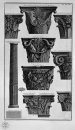 Various Capitals Column Villa Albani St Clement St Cosmas Etc