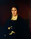 Porträt von Sofia Nikolajewna Kramskoy The Artist S Ehefrau 1879