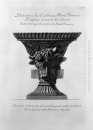 Vaso antigas de argila que é visto em A coleção desenhada por