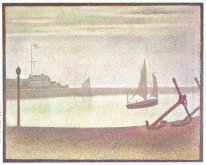 Der Kanal bei Gravelines Abend 1890