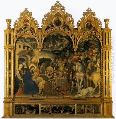 Adoration des Mages, de la chapelle Strozzi à Santa Trinita,