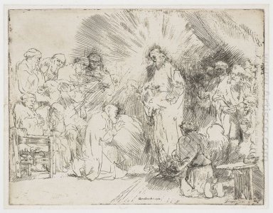 Apparition du Christ aux apôtres 1656