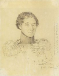 Portrait Of Letnan Komandan Nikolay Epanchin 1829