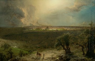Jerusalem från Olivberget