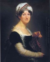 Portret van Madame P een De Saint Gilles 1822