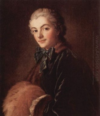 Portrait Of A Lady With Muff