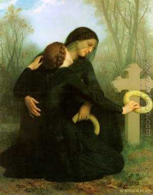 All Saints \'\' Hari (Le Jour Des Morts) 1859