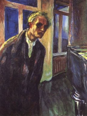 Autoportrait The Wanderer de nuit 1924