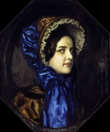 Mary com Biedermeier hut