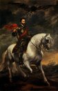 kejsaren Karl V till häst 1620