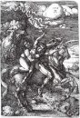 enlèvement de Proserpine sur une licorne 1516