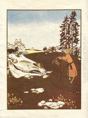 Ilustración de cuentos de hadas Teremok Mizgir 1910 2