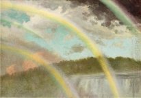 cuatro arco iris sobre las Cataratas