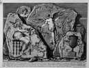 De Romeinse Oudheden T 3 Plaat Xlix Decoratieve Details van de W