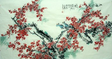 Plum Blossom - peinture chinoise