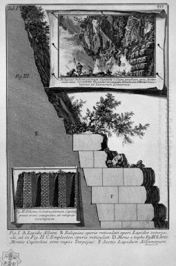 Les sous-structures du Capitole et du roche Tarpéienne