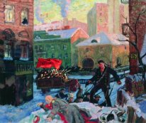 Petrograd in Februari 1917
