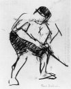 Menggambar Dari Workman Sebuah