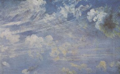 Spring moln Studie 1822