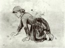 Girl Kneeling 1881