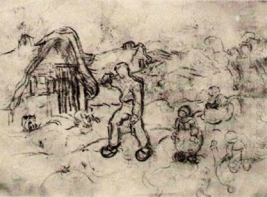 Schetsen Van Een Cottage en Cijfers 2 1890