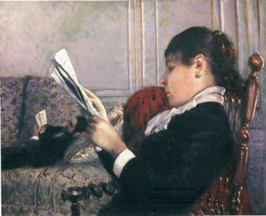 Interior Mulher Reading 1880