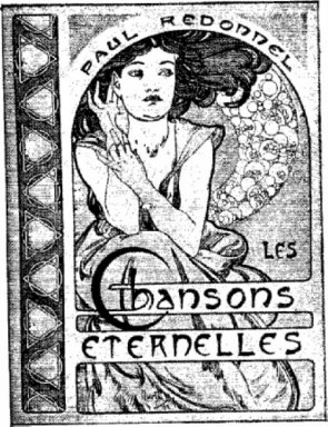 cobrir para canções intemporais do livro s de paul redonnel 1899