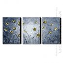Hand Painted Oil Painting Abstrak - Set 3