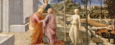 Réunion de Joachim et Anne à la Porte Dorée