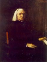 Porträtt av Franz Liszt