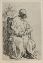 A Beggar Sitting In An Elbow Chair 1630