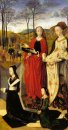 The Portinari Altarpiece, St. Mary Magdalen and St. Margaret wit