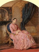 Retrato de grã-duquesa Maria Nikolaevna