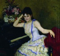 Portrait Of Pianist And Professor Of Saint Petersburg Conservato