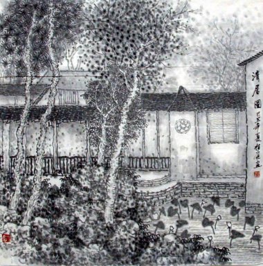 Construção - Pintura Chinesa