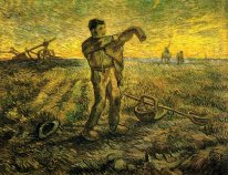 Evening The End Of The Day After Millet 1889